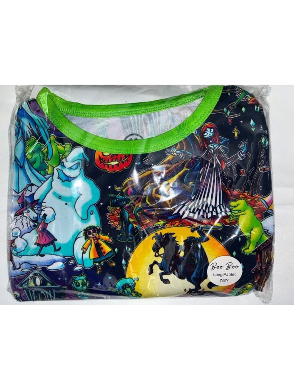Boo Boo Bamboo Tim Burton 2pc Long Sleeve Set 7/8T NWT